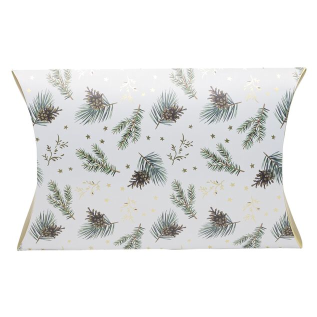 Bo&icirc;te cadeaux x2 berlingot de No&euml;l (2 mod&egrave;les)