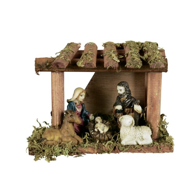 Cr&egrave;che de No&euml;l et santons