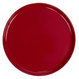 Assiette à dessert ronde Nordic porcelaine rouge