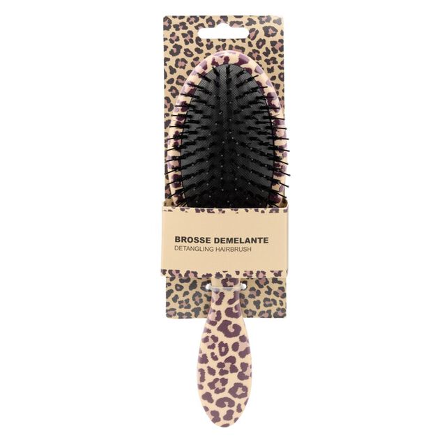 Brosse d&eacute;m&ecirc;lante motif animal L23cm (2 mod&egrave;les)