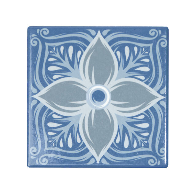 Sous verre en dolomite imprimé 10x10cm - 6 modèles