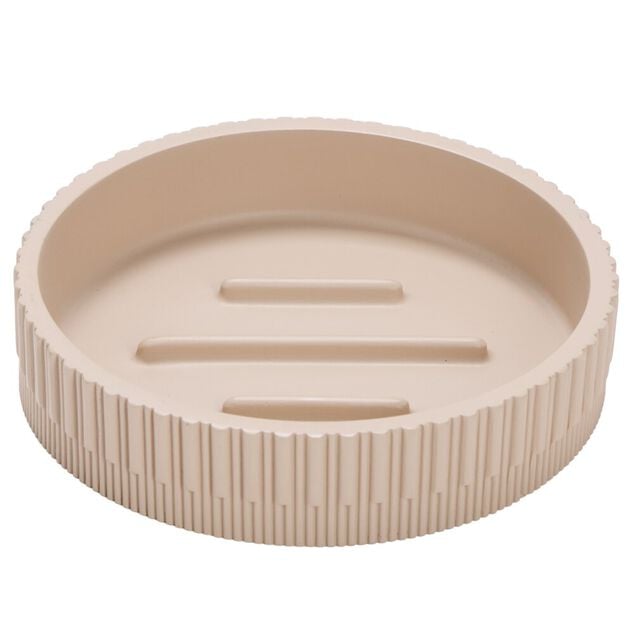 Porte-savon r&eacute;sine &Oslash;11xH2,5cm (3&nbsp;mod&egrave;les)