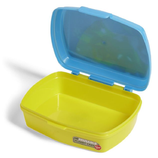 Bo&icirc;te &agrave; sandwich Spiderman plastique 14x17x5,6cm