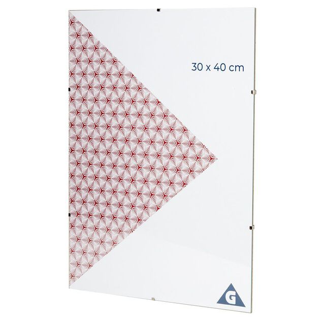 Cadre sous verre 30 x 40 cm