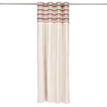 Rideau polycoton 140x240 tuffet&eacute; beige