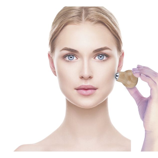 Roll-on de massage bille inox