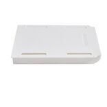 Tiroir de rangement adhésif blanc 22x15x3,5cm