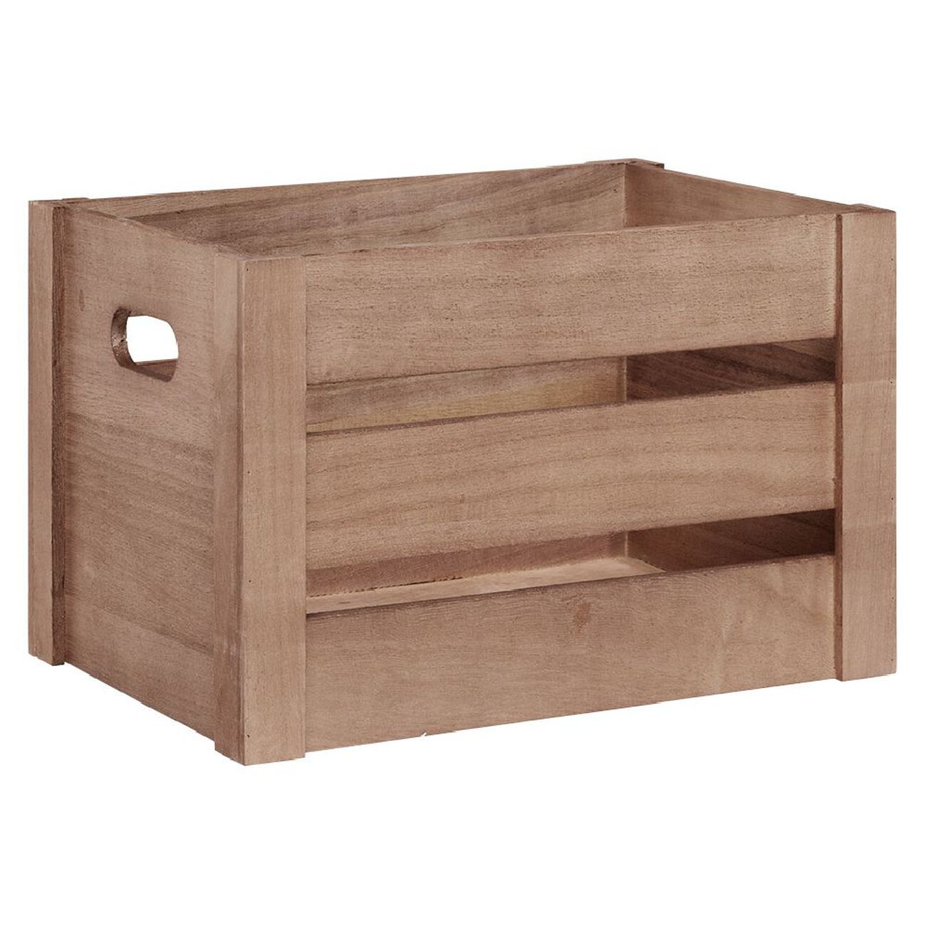 Caisse De Rangement En Bois Taille S GIFI