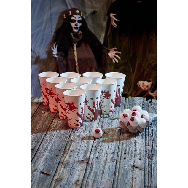 Jeu de f&ecirc;te beer pong Halloween