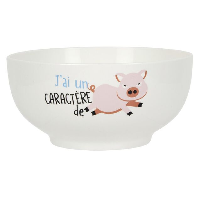 Bol humoristique en c&eacute;ramique