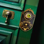Sonnette de porte Halloween oeil qui bouge
