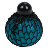 Boule anti-stress balle gluante en gel&eacute;e dans une maille