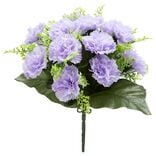 Piquet de chrysanthèmes H35 cm violet - Fleur artificielle