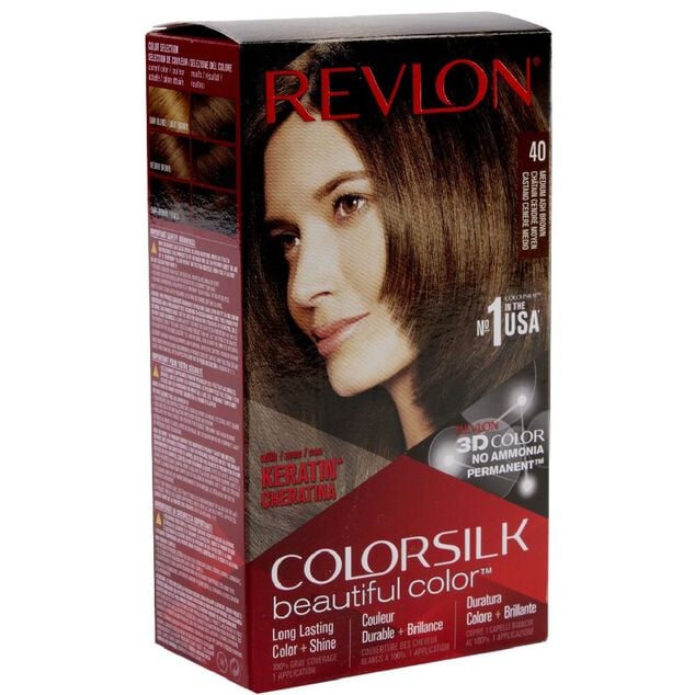 Coloration cheveux  Chatain cendr&eacute; moyen 40 Revlon