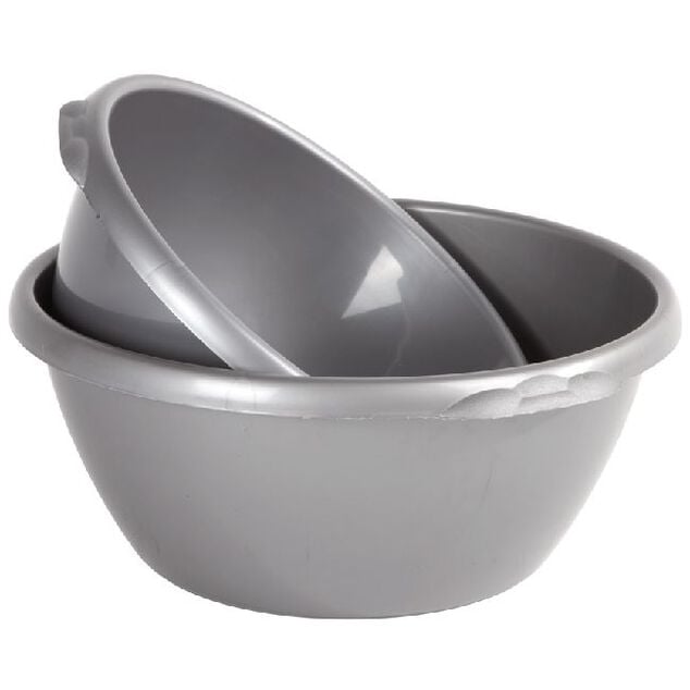 Bassine plastique x2