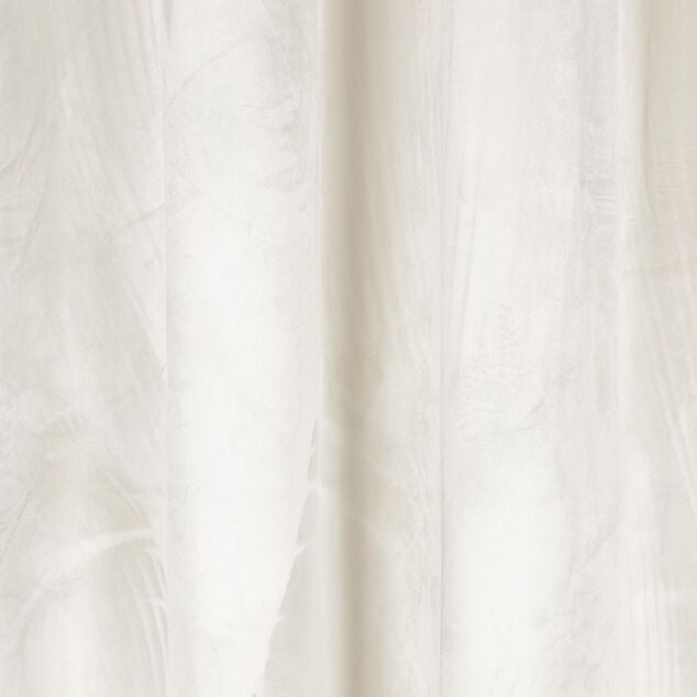 Rideau polyester 140x240cm effet velours gris