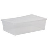 Bo&icirc;te de rangement transparente 22 L