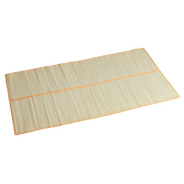Sac de plage + natte en paille 60x180 cm