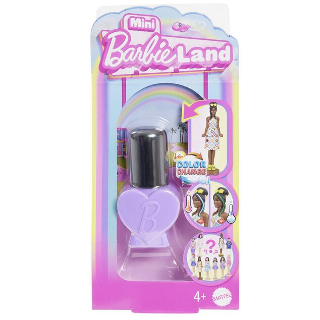 Barbie Mini Land Reveal vernis poup&eacute;e (5 mod&egrave;les)