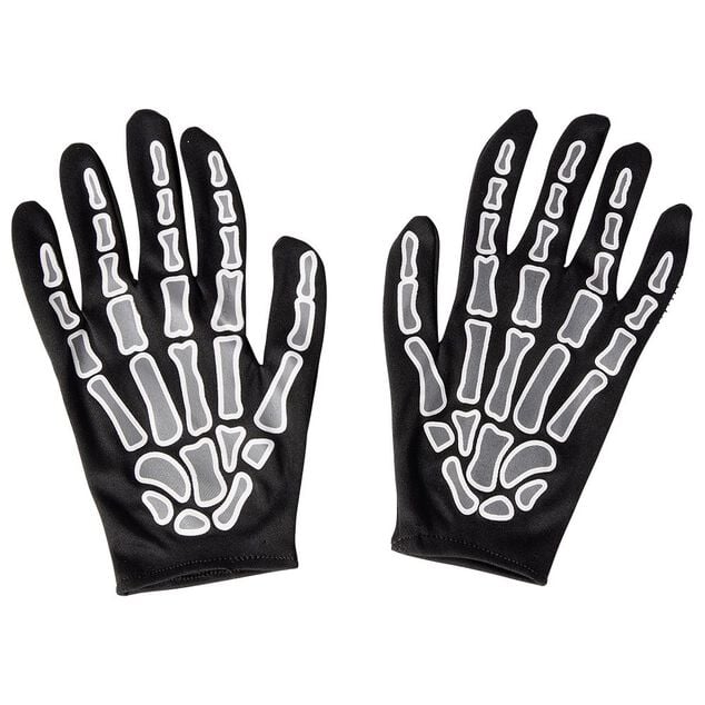 Gants squelette Halloween taille adulte