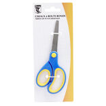 Ciseaux bout rond bleu ou rouge