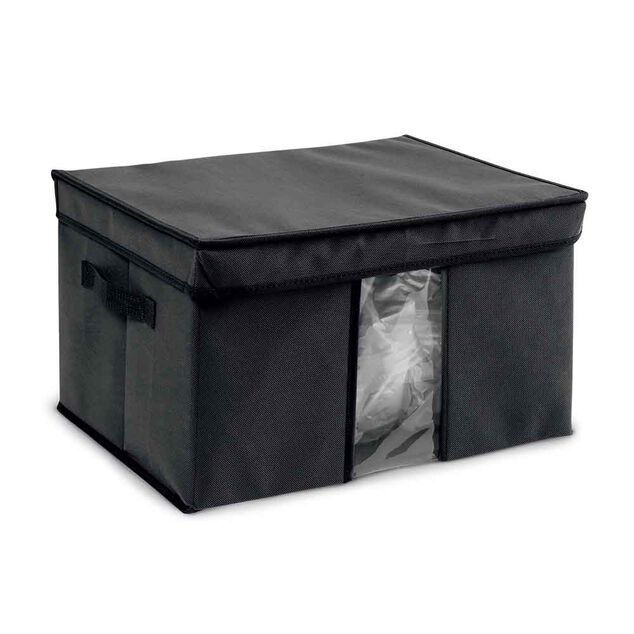Bo&icirc;te de rangement 42x32xH25cm avec housse sous vide 80x60x32cm