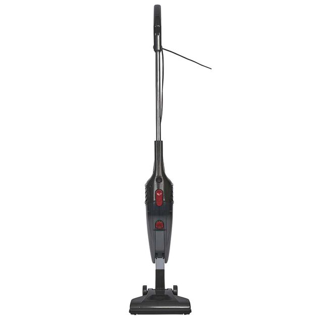Aspirateur balai 2en1 Homday filaire noir et rouge