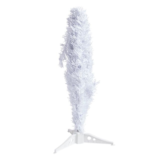 Sapin de No&euml;l artificiel blanc &Oslash;27xH50cm