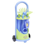 Chariot de jardinage enfant en plastique 7 pi&egrave;ces 20x12xH55cm