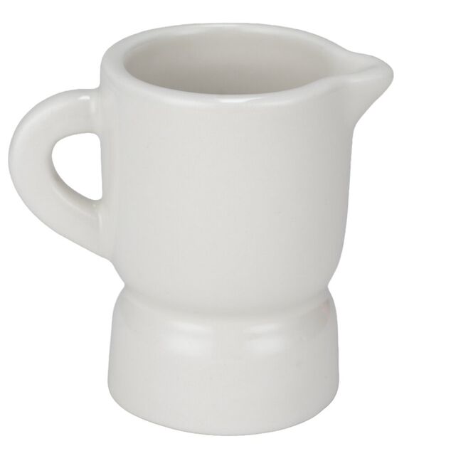 Tasse &agrave; caf&eacute; 60ml x4 forme pichet dolomite &Oslash;5xH6,3cm