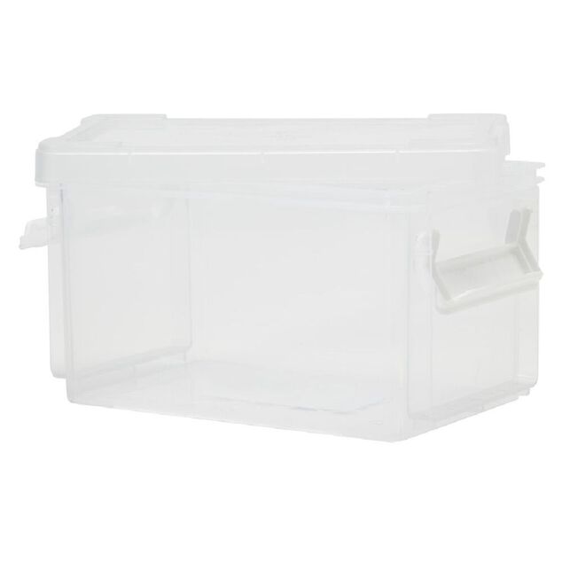 Bo&icirc;te &agrave; clips transparent 0,7 L