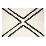 Tapis d'intérieur polycoton motif aztèque tufté 60x90cm (4 modèles)