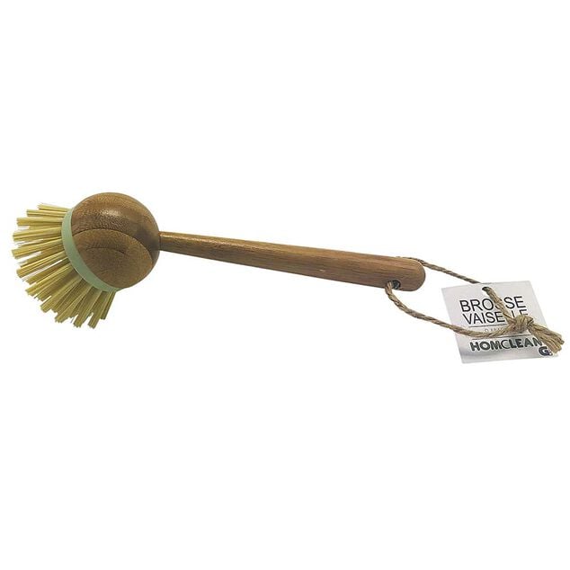 Brosse bambo pour vaisselle