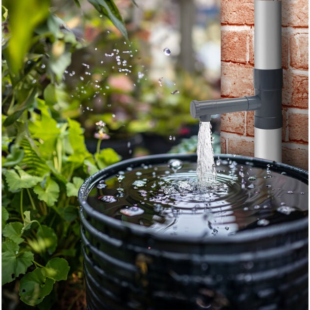 Collecteur de pluie &Oslash;80mm pour goutti&egrave;re