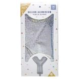Ballon forme lettre Y aluminium (2 modèles argenté ou doré)