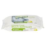Lingettes nettoyantes multi surface citron