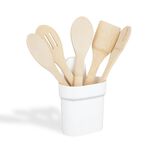 Pot de rangement plastique avec ventouse 12,5xH18,5cm (2 mod&egrave;les)