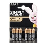 Pile LR03 type AAA x6 Duracell