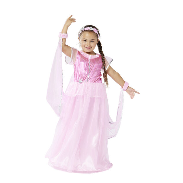D&eacute;guisement princesse rose brillant 11/14 ans