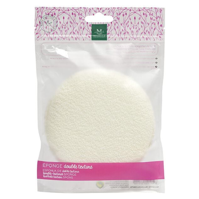 &Eacute;ponge corps ovale blanche