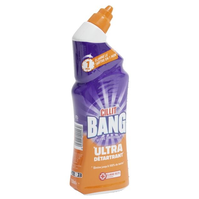 Nettoyant gel WC Cillit Bang surpuissant 750ml