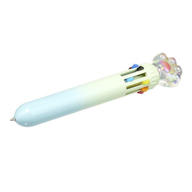 Stylo bille 10 couleurs kawaii funny animal