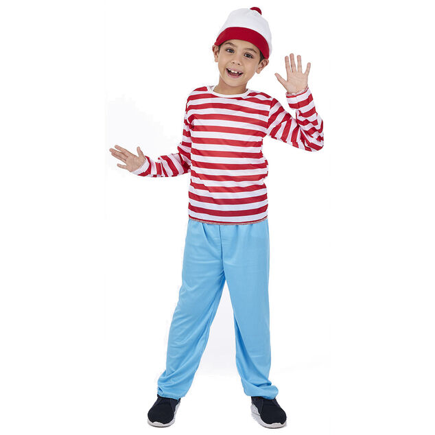D&eacute;guisement enfant Charlie marini&egrave;re rouge blanc 11/14 ans