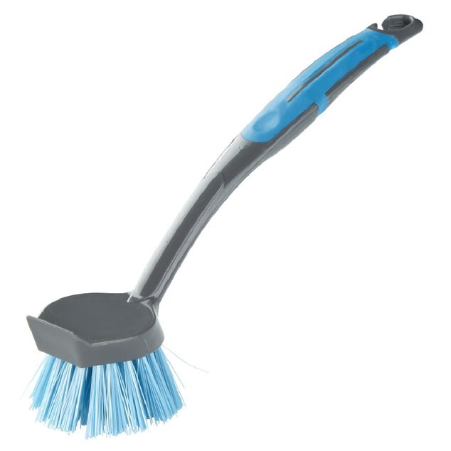 Brosse de nettoyage ronde avec manche (3 mod&egrave;les)