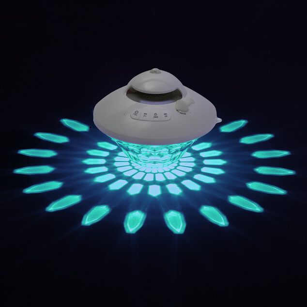 Enceinte lumineuse flottante bluetooth 6 modes &Oslash;14cm