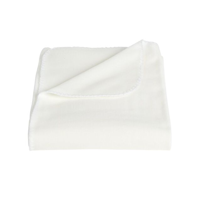 Plaid polaire 130x160cm blanc