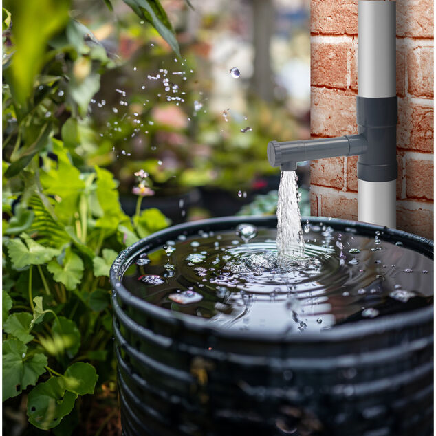 Collecteur de pluie Ø80mm pour gouttière