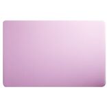 Set de table rectangulaire plastique rose uni