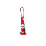 Lutin farceur mini fille à suspendre H14cm