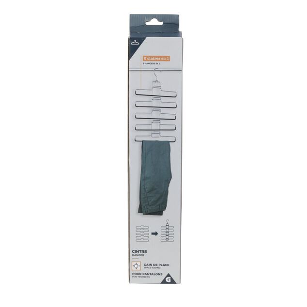 Cintre gain de place pantalon